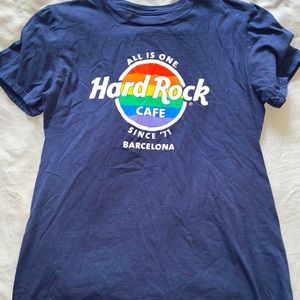 Hard Rock Cafe Barcelona Shirt Pride edition
